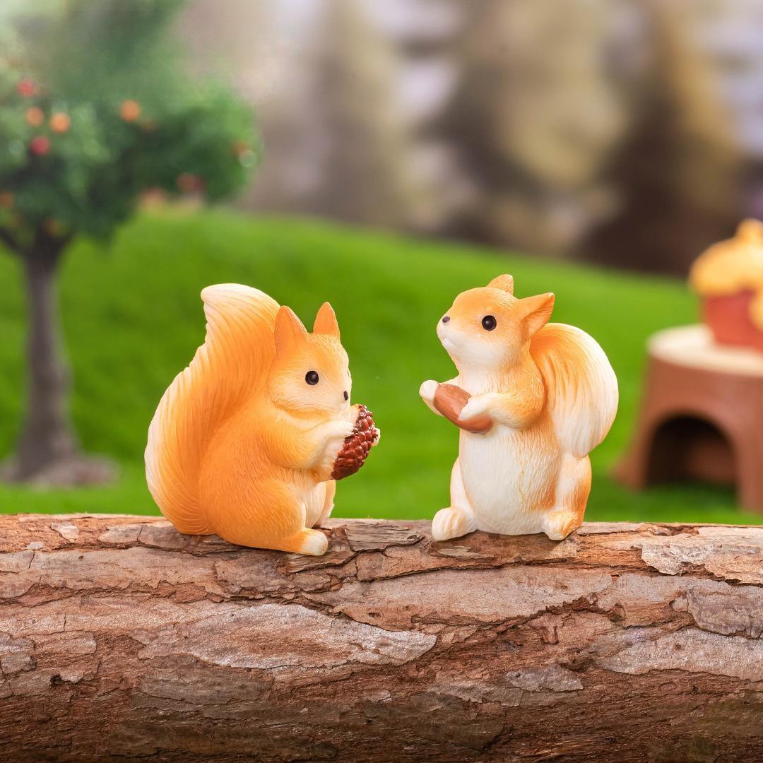 Mini Squirrel Garden Figurine – Moss Terrarium Diy Accessories Miniature Fairy Garden Decor Cute Landscaping Ornament Mini Squirrel Garden Figurine – Moss Terrarium Diy Accessories Miniature Fairy Garden Decor Cute Landscaping Ornament