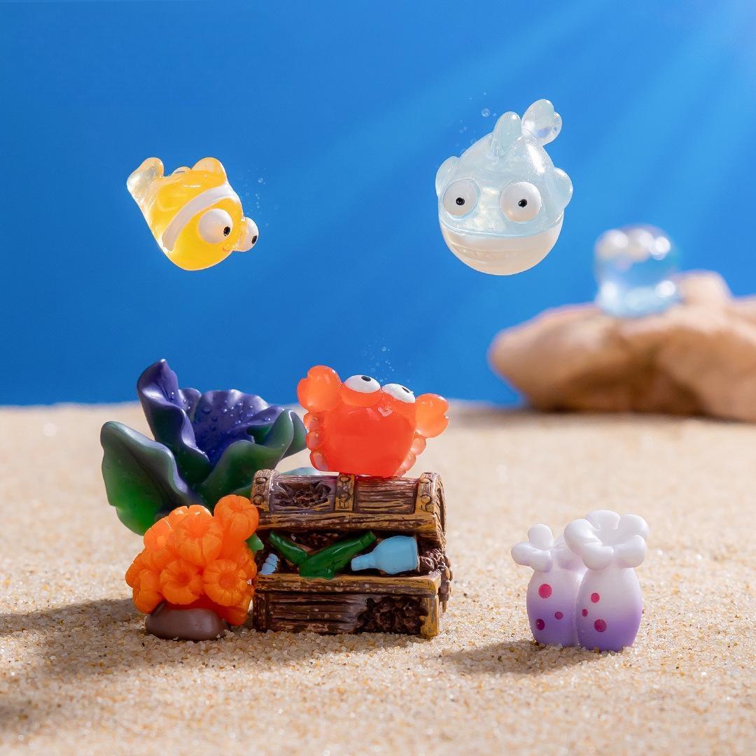 Resin Mini Marine Animal Coral Fish Figurines Aquarium Fish Tank Landscaping Decor Diy Beach Micro Landscape Ornaments Tiny Miniature Decor Accessories Resin Mini Marine Animal Coral Fish Figurines Aquarium Fish Tank Landscaping Decor Diy Beach Micro Landscape Ornaments Tiny Miniature Decor Accessories