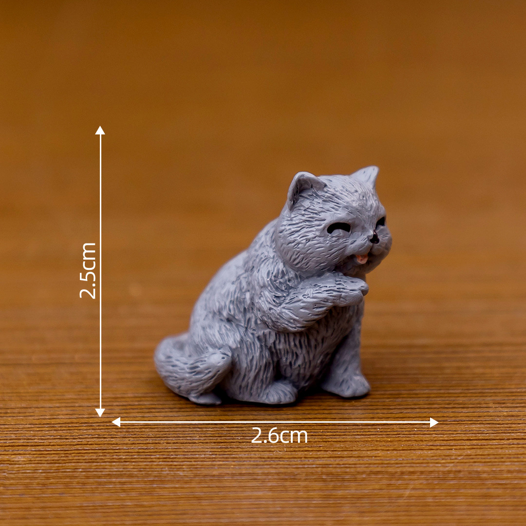 Cute Mini Cat Figurines Moss Terrarium Diy Decor Accessories Tiny Miniature Ornaments For Micro Landscape Desktop Car Interior Decorations Cute Mini Cat Figurines Moss Terrarium Diy Decor Accessories Tiny Miniature Ornaments For Micro Landscape Desktop Car Interior Decorations