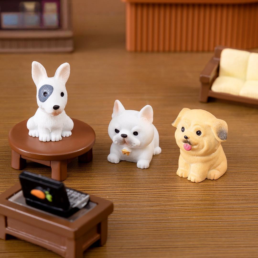 Cute Mini Dog Figurines Artificial Animal Ornaments For Moss Terrarium Micro Landscape Diy Accessories, Tiny Tabletop Car Dashboard Mini Decorations Cute Mini Dog Figurines Artificial Animal Ornaments For Moss Terrarium Micro Landscape Diy Accessories, Tiny Tabletop Car Dashboard Mini Decorations