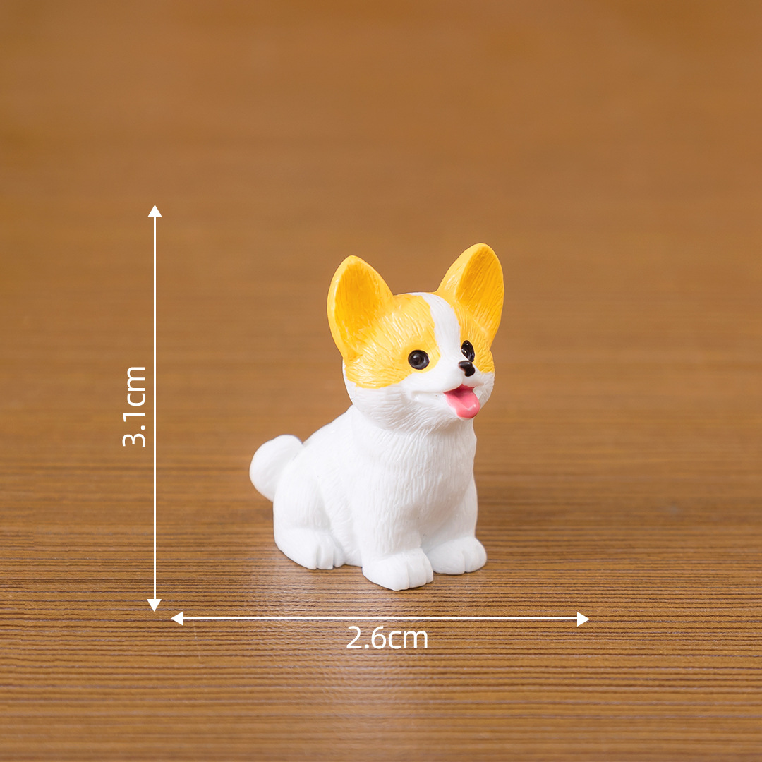 Cute Mini Dog Figurines Artificial Animal Ornaments For Moss Terrarium Micro Landscape Diy Accessories, Tiny Tabletop Car Dashboard Mini Decorations Cute Mini Dog Figurines Artificial Animal Ornaments For Moss Terrarium Micro Landscape Diy Accessories, Tiny Tabletop Car Dashboard Mini Decorations