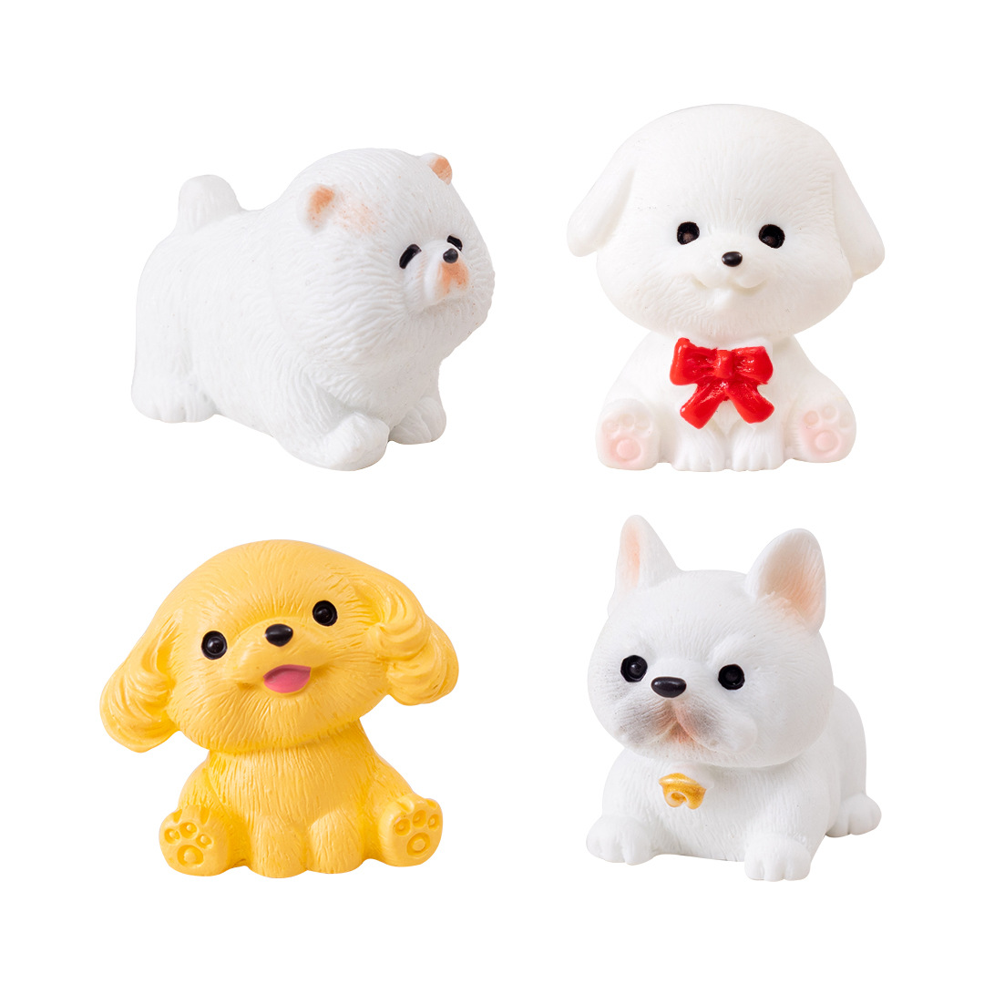 Cute Mini Dog Figurines Artificial Animal Ornaments For Moss Terrarium Micro Landscape Diy Accessories, Tiny Tabletop Car Dashboard Mini Decorations Cute Mini Dog Figurines Artificial Animal Ornaments For Moss Terrarium Micro Landscape Diy Accessories, Tiny Tabletop Car Dashboard Mini Decorations