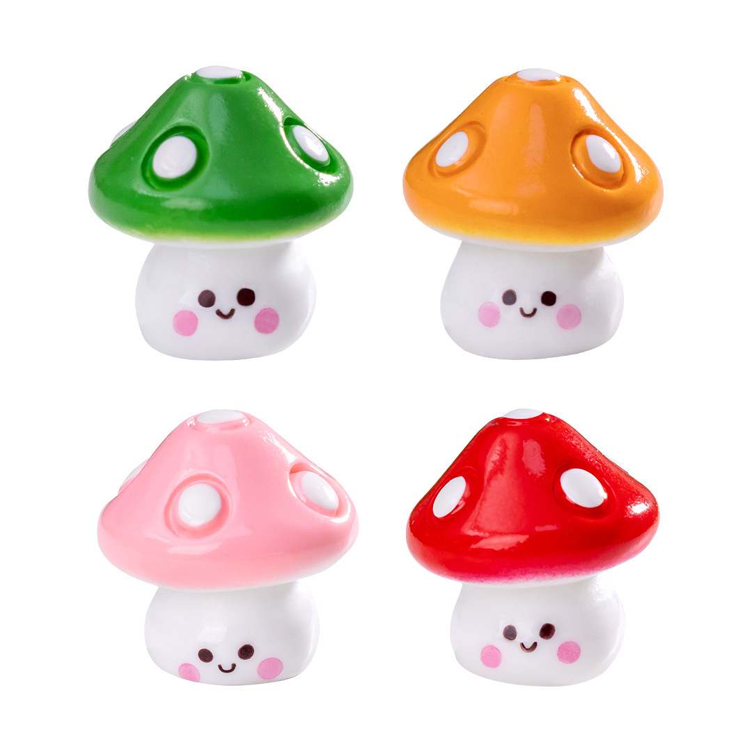 Artificial Jungle Mushroom Mini Figurines For Moss Micro Landscape, Diy Bonsai Gardening Layout Accessories, Tiny Ornaments For Terrarium Moss Bottle Decor Artificial Jungle Mushroom Mini Figurines For Moss Micro Landscape, Diy Bonsai Gardening Layout Accessories, Tiny Ornaments For Terrarium Moss Bottle Decor